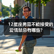 12星座男最不能接受的爱情禁忌有哪些？（图1）