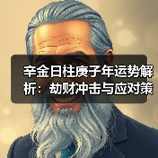 辛金日柱庚子年运势解析:劫财冲击与应对策略(图2) 辛金日柱庚子年运势解析:劫财冲击与应对策略(图2)