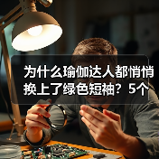 为什么瑜伽达人都悄悄换上了绿色短袖？5个无法拒绝的理由（图2）