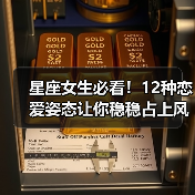 星座女生必看！12种恋爱姿态让你稳稳占上风（图2）