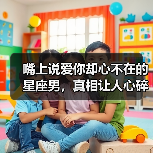 嘴上说爱你却心不在的星座男,真相让人心碎(图1) 嘴上说爱你却心不在的星座男,真相让人心碎(图1)