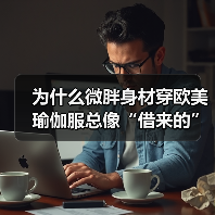 为什么微胖身材穿欧美瑜伽服总像“借来的”？换个思路，立刻拥有高级贴合感（图4）