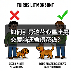 如何引导这花心星座男恋爱脑还舍得花钱？（图2）