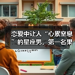 恋爱中让人“心累窒息”的星座男，第一名果然是他！（图3）