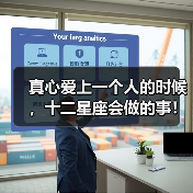 真心爱上一个人的时候，十二星座会做的事！（图1）