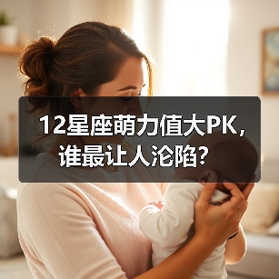 12星座萌力值大PK，谁最让人沦陷？