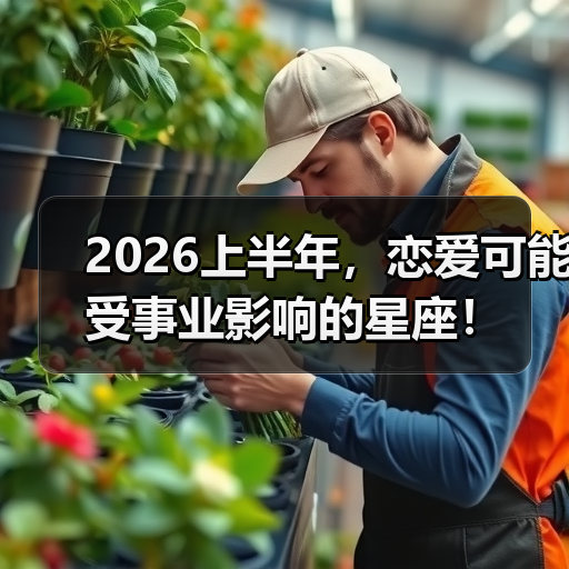 2026上半年，恋爱可能受事业影响的星座！（图4）