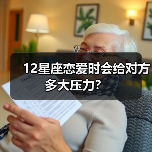 12星座恋爱时会给对方多大压力？（图4）