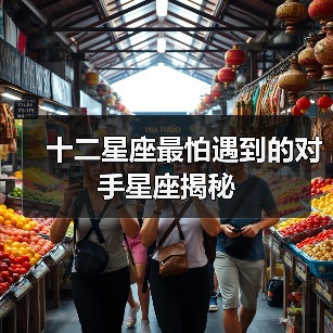 十二星座最怕遇到的对手星座揭秘
