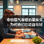 命格福气爆棚的星座女：为何她们总能自带好运？