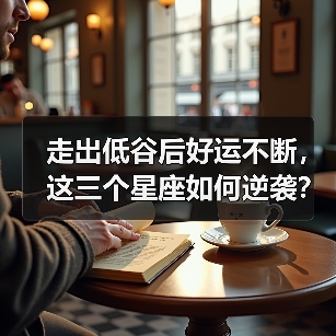 走出低谷后好运不断，这三个星座如何逆袭？