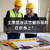 土象星座谈恋爱容易栽在谁身上?(图1) 土象星座谈恋爱容易栽在谁身上?(图1)