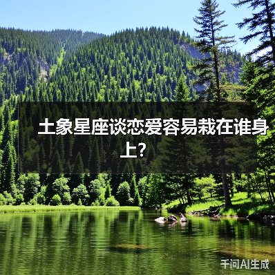 土象星座谈恋爱容易栽在谁身上?(图4) 土象星座谈恋爱容易栽在谁身上?(图4)