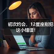 初次约会，12星座别犯这小错误！（图4）