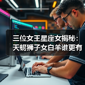 三位女王星座女揭秘：天蝎狮子女白羊谁更有帝王气场？