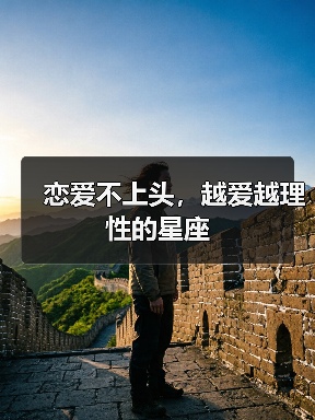 恋爱不上头,越爱越理性的星座(图4) 恋爱不上头,越爱越理性的星座(图4)