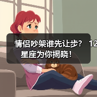 情侣吵架谁先让步？ 12星座为你揭晓！（图2）