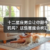 十二星座男会让你翻手机吗？这些星座会疯狂试探
