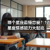 哪个星座最懂恋爱?12星座情感能力大起底(图2) 哪个星座最懂恋爱?12星座情感能力大起底(图2)