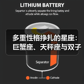 多重性格挣扎的星座：巨蟹座、天秤座与双子座的自我矛盾解析