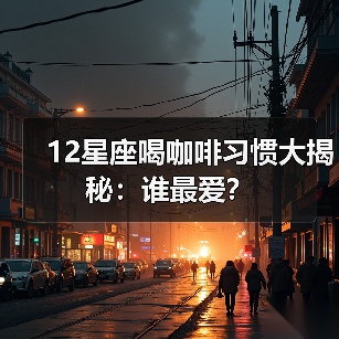 12星座喝咖啡习惯大揭秘：谁最爱？