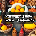 多重性格挣扎的星座:巨蟹座、天秤座与双子座的自我矛盾解析(图2) 多重性格挣扎的星座:巨蟹座、天秤座与双子座的自我矛盾解析(图2)
