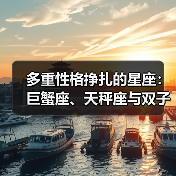 多重性格挣扎的星座:巨蟹座、天秤座与双子座的自我矛盾解析(图4) 多重性格挣扎的星座:巨蟹座、天秤座与双子座的自我矛盾解析(图4)