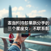 表面矜持却果断分手的三个星座女:不联系前任的理性选择(图2) 表面矜持却果断分手的三个星座女:不联系前任的理性选择(图2)
