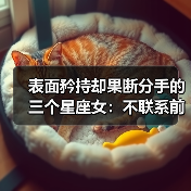 表面矜持却果断分手的三个星座女:不联系前任的理性选择(图3) 表面矜持却果断分手的三个星座女:不联系前任的理性选择(图3)
