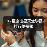 12星座谁是天生学霸?排行榜揭秘(图4) 12星座谁是天生学霸?排行榜揭秘(图4)