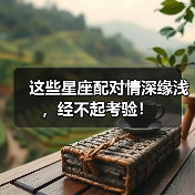 这些星座配对情深缘浅,经不起考验!(图3) 这些星座配对情深缘浅,经不起考验!(图3)