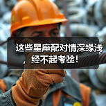 这些星座配对情深缘浅,经不起考验!(图2) 这些星座配对情深缘浅,经不起考验!(图2)