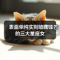 表面单纯实则暗藏锋芒的三大星座女(图3) 表面单纯实则暗藏锋芒的三大星座女(图3)