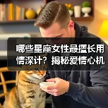 哪些星座女性最擅长用情深计？揭秘爱情心机榜单