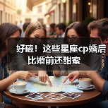 好磕!这些星座cp婚后比婚前还甜蜜(图3) 好磕!这些星座cp婚后比婚前还甜蜜(图3)