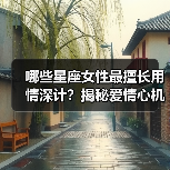 哪些星座女性最擅长用情深计?揭秘爱情心机榜单(图3) 哪些星座女性最擅长用情深计?揭秘爱情心机榜单(图3)