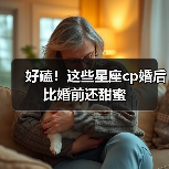 好磕!这些星座cp婚后比婚前还甜蜜(图4) 好磕!这些星座cp婚后比婚前还甜蜜(图4)