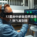 12星座中谁最易燃易爆？脾气差到爆