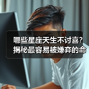哪些星座天生不讨喜?揭秘最容易被嫌弃的命理玄机(图4) 哪些星座天生不讨喜?揭秘最容易被嫌弃的命理玄机(图4)
