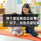哪个星座男最会说情话？双子、双鱼竟居榜首