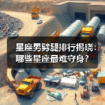 星座男劈腿排行揭晓：哪些星座最难守身？