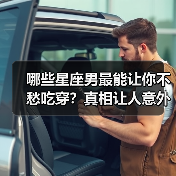 哪些星座男最能让你不愁吃穿？真相让人意外