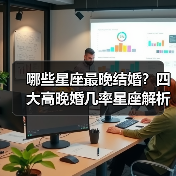 哪些星座最晚结婚?四大高晚婚几率星座解析(图4) 哪些星座最晚结婚?四大高晚婚几率星座解析(图4)