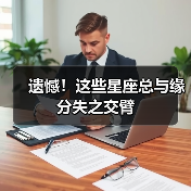 遗憾！这些星座总与缘分失之交臂（图3）