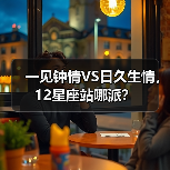 一见钟情VS日久生情，12星座站哪派？（图1）