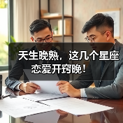 天生晚熟,这几个星座恋爱开窍晚!(图2) 天生晚熟,这几个星座恋爱开窍晚!(图2)