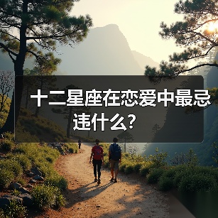 十二星座在恋爱中最忌违什么？（图1）
