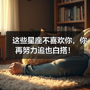 这些星座不喜欢你,你再努力追也白搭!(图4) 这些星座不喜欢你,你再努力追也白搭!(图4)