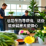 总是在自寻烦恼，这些星座就是太爱操心