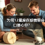 为何12星座在感情里会口是心非？（图1）